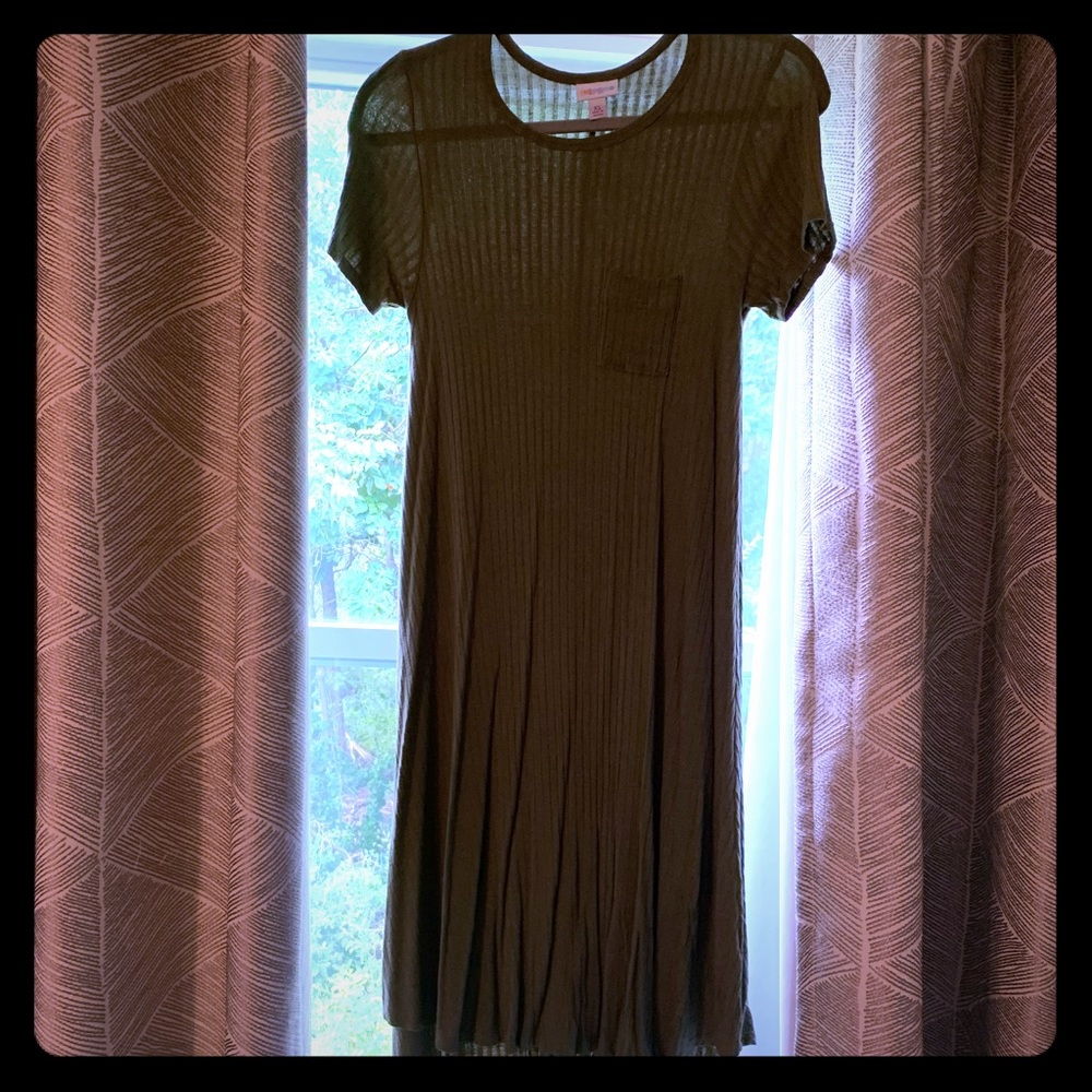 Lularoe Army green Julia dress